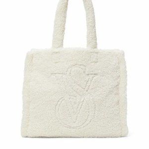 Victoria's Secret Sherpa Tote  white